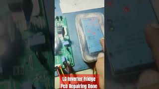 lg Inverter Fridge  Refrigerator IPM blast Compressor not start Pcb repair done [upl. by Monreal]