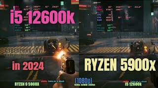 I5 12600k vs Ryzen 5900x in 2024 [upl. by Bianca254]