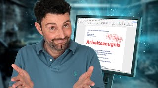 ARBEITSZEUGNIS einfach selber schreiben  mit ANLEITUNG 📝 [upl. by Oinimreh]