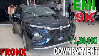 2024 Maruti Suzuki Fronx Delta On Road Price  EMI Down Payment 😱  Fronx finance [upl. by Swann187]