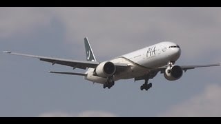 PIA Pakistan International Airlines Boeing 777340ER APBHW Landing at London Heathrow Airport [upl. by Eelta512]