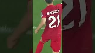 ARDA GÜLER MİLLİ TAKIMDAKİ İLK GOLÜ  football ardagüler türkiye [upl. by Bren294]