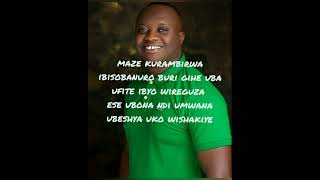 palapala  king james Rwanda lyrics video [upl. by Lienad]