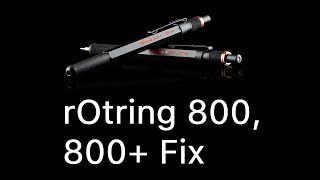 Rotring 800 amp 800 Sorunları ve Çözümleri Problem Solutions TR [upl. by Cumine6]