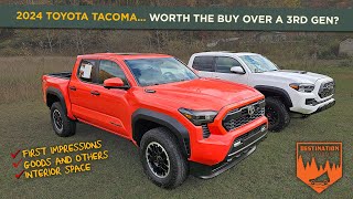 Is the new 2024 Tacoma worth a buy over a 3rd gen Tacoma  2024 Tacoma First Impressions [upl. by Drawdesemaj]