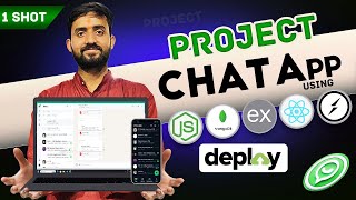 Responsive Chat App with React Nodejs Socketio and MongoDB with deployment mernproject 1Shot [upl. by Caria937]