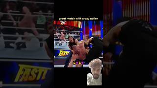 Brock Lesnar vs Roman Reigns vs Dean Ambrose Brock Lesnar Destroyed  Brock Lesnar Edit shorts wwe [upl. by Eiro]