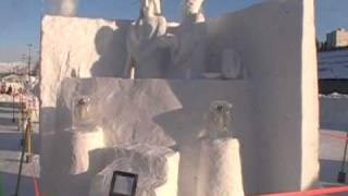 The 2009 Fur Rondy Snow Sculpture Competition [upl. by Christoforo264]