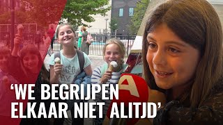 Laatste schooldag Oekraïense kinderen op Nederlandse school [upl. by Otecina]