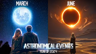 2024 Astronomical Events That Will Happen In This Year  साल 2024 का एस्ट्रोनॉमिकल इवेंट [upl. by Hirz]