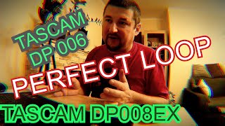 Tutorial how to make loop on Tascam DP006 DP008 using SMTPE code [upl. by Retloc109]