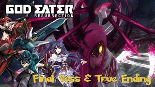 God Eater Resurrection Final Boss Fight Arius Nova  Ending [upl. by Yregerg380]