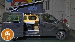 Camperizar Renault Trafic Spaceclass Camper Techo elevable cama [upl. by Stephanie161]