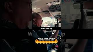 White Uber Driver Raps To King Von [upl. by Concettina]