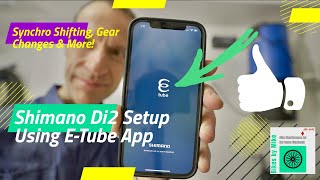 Shimano Di2 Setup Using ETube App Synchro Shifting Gear Changes amp More [upl. by Maloy]