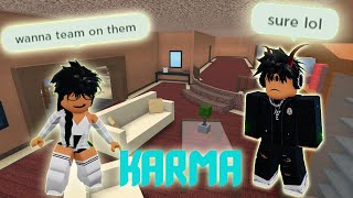 Teamers Glitch Then Get Karma  Murder Mystery 2 [upl. by Taveda]