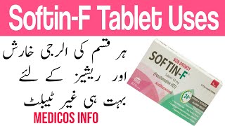 SoftinF tablet uses in urdu  Fexofenadine Hcl Tablet uses in urdu Hindi  Benefits Side effect [upl. by Clower148]