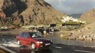 La Gomera  Unwetter 2010 [upl. by Ewart]