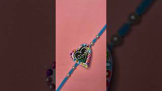 Easy Radhi Craft New Creative Craft ideas for kids rakhi trending art shorts video viral diy [upl. by Primaveras]