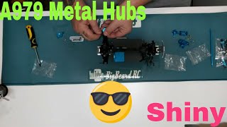 Wltoys A979 Metal Hub Upgrade [upl. by Zrike213]