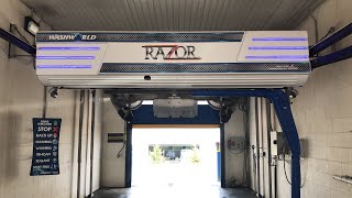 Poorly Maintained Washworld Razor At Squeaky Clean Auto Wash Former Diamond Car Wash  Grimes IA [upl. by Arracat]