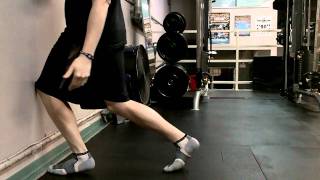 Easy Fix Series  Stiff Ankles  Ankle Mobility Wall Drill [upl. by Raynold]