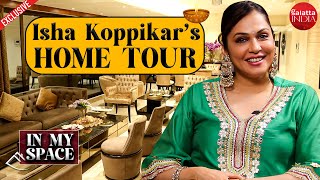 Inside Isha Koppikars sprawling 4000 sq ft sea facing Mumbai House  HOME TOUR  Diwali Special [upl. by Eesak]