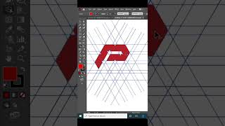 pC Logo design short shorts shortsvideo shortvideo gfx graphicdesign iartbook [upl. by Peggir823]