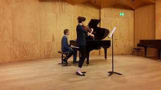 Laila Campelo  P Scharwenka Sonata for Viola and Piano [upl. by Attevaj]