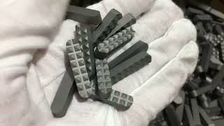 Production process of the tungsten carbide gripper inserts [upl. by Naols72]