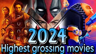 Highest grossing movies 2024  Rajat seth [upl. by Enyak187]