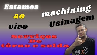 SERVIÇOS DE TORNEIRO MECÂNICO usinagem machining [upl. by Garris112]