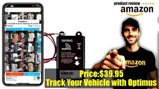 Buy Optimus GB100M GPS Tracker for Vehicles  Easy Installation on Carampx27s Battery  Low Cost [upl. by Auqinahs]