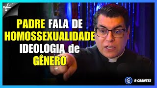 PADRE CHRYSTIAN FALA SOBRE HOMOSSEXUALIDADE E ESCÂNDALOS DA IDEOLOGIA DE GÊNERO POLÊMICA NO AR [upl. by Yeleak772]