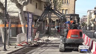 Montesilvano  Cantiere aperto in Viale Europa [upl. by Hsekar]