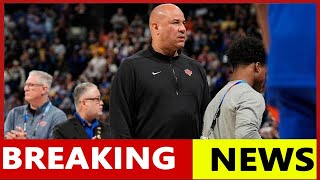 Knicks blast NBA probe on assistant coach former NJ high school coach as ‘offensive harassment’ [upl. by Skricki]