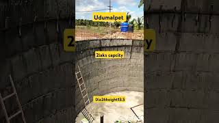 sump watertank ringthotti roundtype concrete agriculturetank construction reels trending [upl. by Vacuva133]