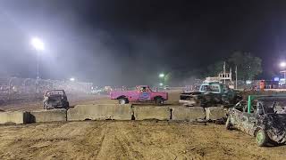 Hartford Fair Ohio Figure 8 Feature Race Full Size Trucks 2024 [upl. by Stead706]