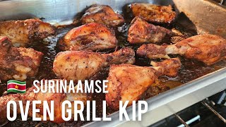 🇸🇷 Surinaamse oven kip maken receptSurinamese chicken grill recipe [upl. by Jevon385]