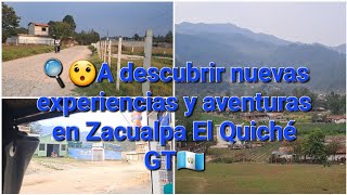 😯🛺Recorriendo en mototaxi calles aldeas y montañas ⛰️ de mi bella ZACUALPA El Quiché 2023 [upl. by Grissom]