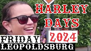 HARLEY DAYS LEOPOLDSBURG 2024 BELGIUM BIKER MARKET FRIDAY 26 JULY 2024 HARLEY TREFFEN [upl. by Notnats]