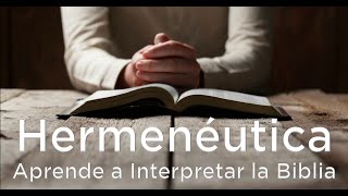 Como Interpretar La Biblia Pte3 Gramatica Hermenéutica Explicación Bíblica para sana enseñanza 🤲 [upl. by Lunette]