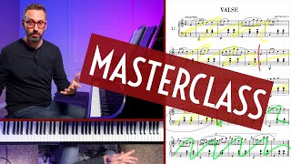 How to Play Chopins Waltz in a minor B 150  Masterclass [upl. by Esinehs]