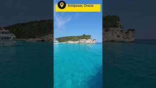 Antipaxos Grecia Islands turquiose bluewater summer [upl. by Alyaj]