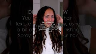 Texturized Hair Hack with the KERASILK Texturizing Finishing Spray  shorts  KERASILK [upl. by Agna]