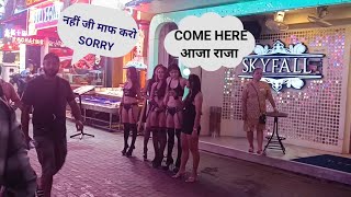 THAILAND VLOG 02  WALKING STREET 😍  RUSSIAN SHOW amp NIGHTLIFE Of Pattaya city Indian in Thailand [upl. by Saks]