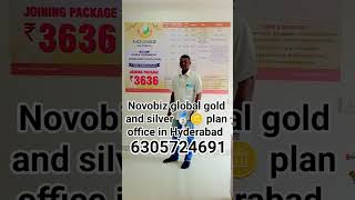 novabiz global gold silver plan 3636rs 20gm silver free gift 🎁 nonworking income 8cr 6305724691 [upl. by Rodnas936]