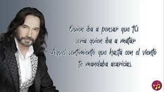 Si ya no te vuelvo a ver  Marco Antonio Solís LetraLyrics [upl. by Mandeville]