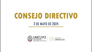 Consejo Directivo  2 de Mayo [upl. by Bena]