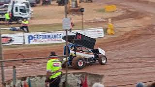 Brisbane Archerfield Speedway Sprintcars Hot Laps 030623 [upl. by Neral]